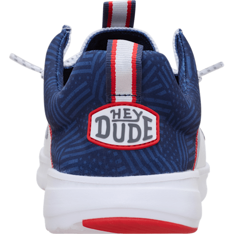 HEYDUDE X BURLEBO American Flag Wally Hey2O