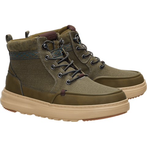 Remi Field Boot Waxed Canvas