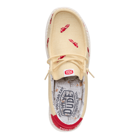 Wally Embroidered Crawfish