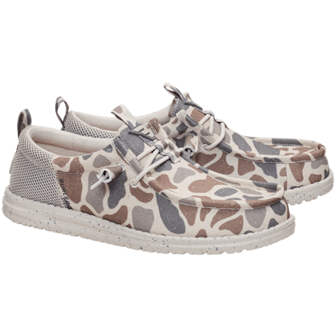 HEYDUDE X BURLEBO Wally Funk Deer Camo