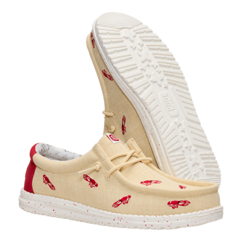 Wally Embroidered Crawfish